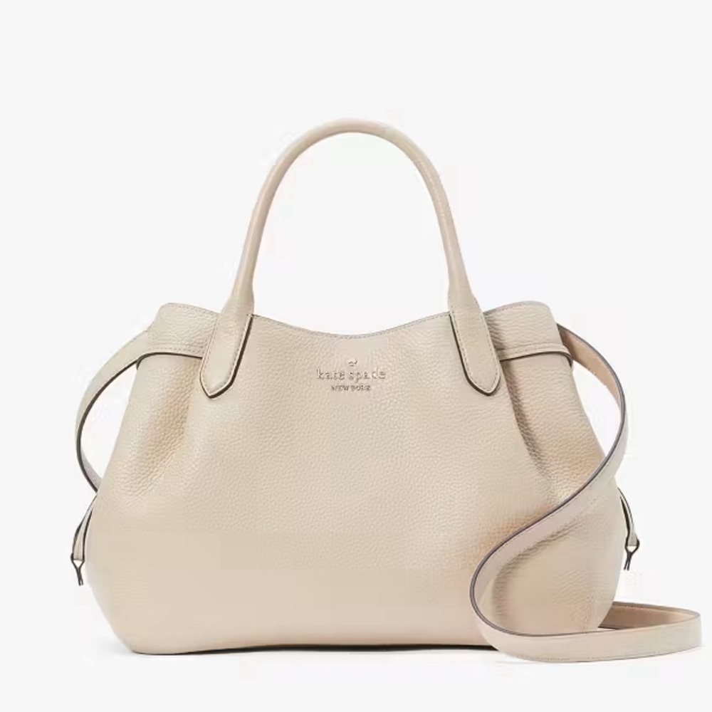 Kate Spade Large Satchel in Light Sand